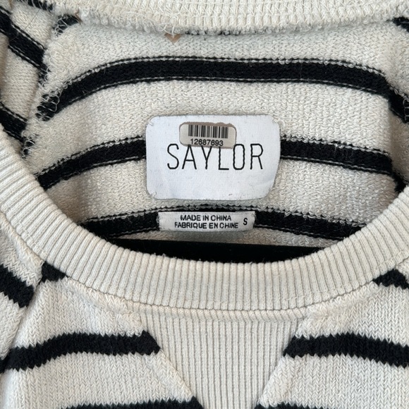 SAYLOR Auggie Striped Knit Top - Picture 5 of 6